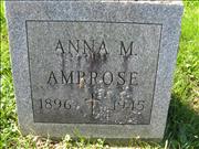 Ambrose, Anna M